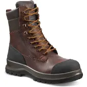 Carhartt Detroit 8" s3 Vanntett Støvel, Herre, Dark brown, 39