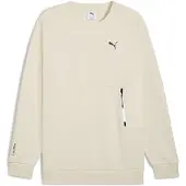 Puma PUMATECH Relaxed Crew Sweat Men, Clothing, Alpine Snow, XL