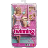 Barbie Twinning Looks Blonde Bows