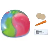Wubble Tyde Dye Glow In The Dark Nøkkelring