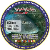 Wakasu Multi Max Power Fiskesene Monofilament 1000 M