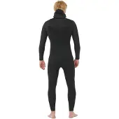Rip Curl Dawn Patrol 5/4 Mm Langermet Våtdrakt Med Hette Og Glidelås På Brystet