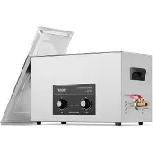 Vevor 30L ultralydrenser med varmetimer og kurv, profesjonell digital sonisk kavitasjonsmaskin, 360W rengjøringsmaskin for laboratorieverktøy, metalldeler, forgasser, messing, bildeler, motordeler