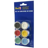 Wittmax Emalje Basic fargesett 6x14 ml