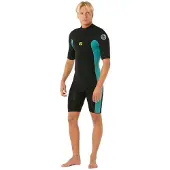 Rip Curl Dawn Patrol Spring 22 2 Mm Kortermet Shorty Med Glidelås Bak