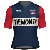 Santini La Vuelta Grand Salida Piemonte Kort Ermet Trøye