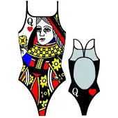 Turbo Queen Of Hearts Badetøy