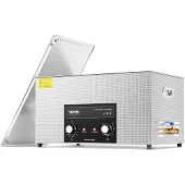 Vevor 22L ultralydrenser med varmetimer og kurv, profesjonell digital sonisk kavitasjonsmaskin, 480W rengjøringsmaskin for laboratorieverktøy, metalldeler, forgasser, messing, bildeler, motordeler