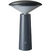 Pauleen LED-bordlampe med batteri ADORABLE SPARK, grå, 21 cm, IP44