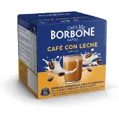Caffe Borbone | Café con Leche - 16 kapsler til Dolce Gusto