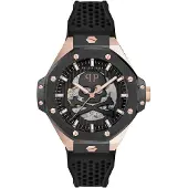 Philipp Plein Skeleton Royal 46mm 5atm Automatic/analogical Klokke