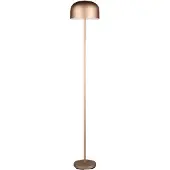 TRIO LED-gulvlampe Jeff, kaffe, dimbar, høyde 147 cm