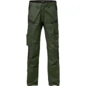 Fristads Bukse 2552 STFP Militærgrønn/svart D112