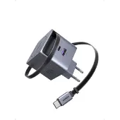 UGREEN 45 W GaN Fast Charger with Retractable Cable
