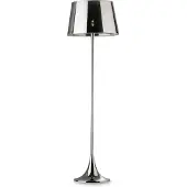 Ideal Lux Gulvlampe London Cromo, høyde 174 cm, krom/klar