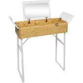 5five Simply Smart Levia Bamboo Sminkebord