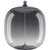 Osram LED-pære Filament E27 Oval DIM Smoke 400lm 12W/818