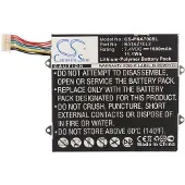 Cameron Sino Batteri til nettbrett for Panasonic ELocity A7