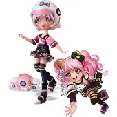 Hello Kitty Golden Diva Roller Figur