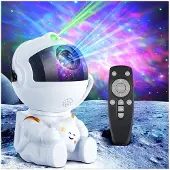 Pro Sittende Astronaut Stjerne Lampe - Nebula