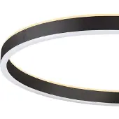SLV LED-gulvlampe One Straight, svart, 2700/3000 K