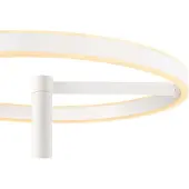 SLV LED-gulvlampe One Straight, hvit, 2700/3000 K