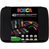 Posca Gift Case Tusjpenn 40 Enheter