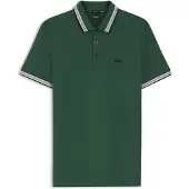BOSS for man. 50469055 Dark green Paddy polo (S), Casual, Cotton, Short sleeve