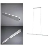 Paulmann Aptare, Fleksibel montering, Aluminium, Aluminium, Metall, Plast, Rektangulær, Innendørs