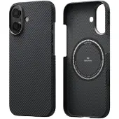 Pitaka Ultra-Slim Case - Black/Grey - iPhone 17