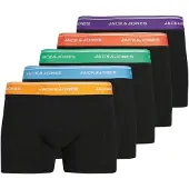 Jack & jones Dawson Boxershorts 5 Pk Black (164 /14 år)