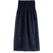 Scotch & Soda Lurex Smocked Skjørt