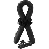 Lenoites Heatless Curls in Mulberry Silk Black, Large