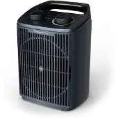Rowenta Intense Comfort SO2351F0, Viftedrevet elektrisk romvarmer, IP20, Innendørs, Gulv, Bord, Grå, Rotasjon