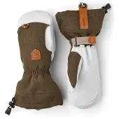 Hestra Army Leather Patrol Gauntlet, Votter, Olive