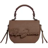 Pepe Jeans for woman. PL031664 Amber brown handbag (OSFA), Casual, Polyurethane