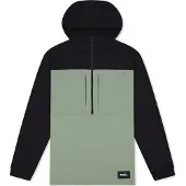 Mons Royale Offgrid Merino Fleece 1/2 Zip, Genser, Herre, Willow / Black