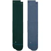 Stance Solid Mid Poly Snow 2 Pack Tekniske Sokker mønster