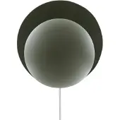 Globen Lighting vegglampe ORBIT, grønn, metall, Ø 30 cm