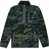 Quiksilver No Destination Fleecejakke Med Halv Glidelås