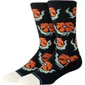 Stance Broadcast Floral Crew Socks mønster