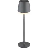 Globo Solcellebordlampe 36637A, IP44, antrasitt