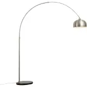 QAZQA Moderne stålbuelampe justerbar - Grande