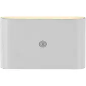 JUST LIGHT . LED-batteridrevet vegglampe Ziddy, hvit, sensor 3000 K