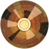Forestier Parrot M vegglampe, brun