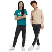 Adidas Originals Joggebukse - Trefoil - Svart/Hvit - - 13 år (158) - Joggebukse