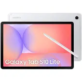 Samsung Galaxy Tab S10 Lite - Tablet - Android 15 - 128 GB - 10.9" TFT (2112 x 1320) - microSD-spor - 3G, 4G, 5G - service ikke inkludert - sølv