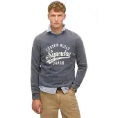 Superdry Vintage Wash Relaxed Collegegenser