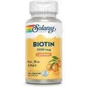 Solaray Biotin 1000mcgr Appelsin 100 Enheter