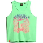 Superdry Psych Surf Graphic Racer Ermeløs T-skjorte